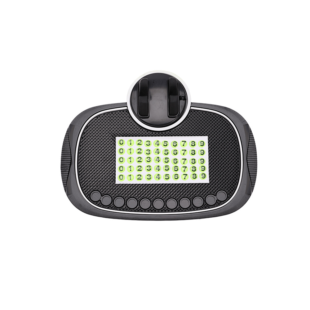 Soporte del teléfono móvil del coche multifuncional creativo estera antideslizante consola central del coche tablero de instrumentos del coche soporte giratorio de navegación