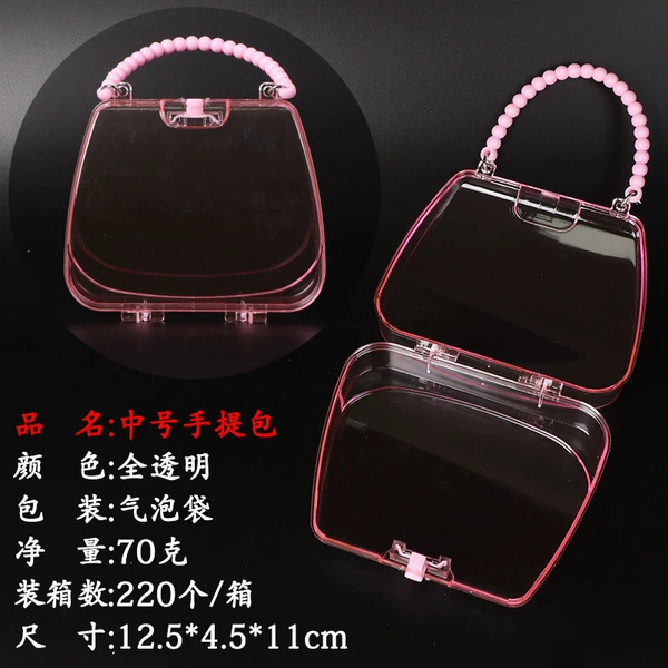 Middle number handbag (all transparent)