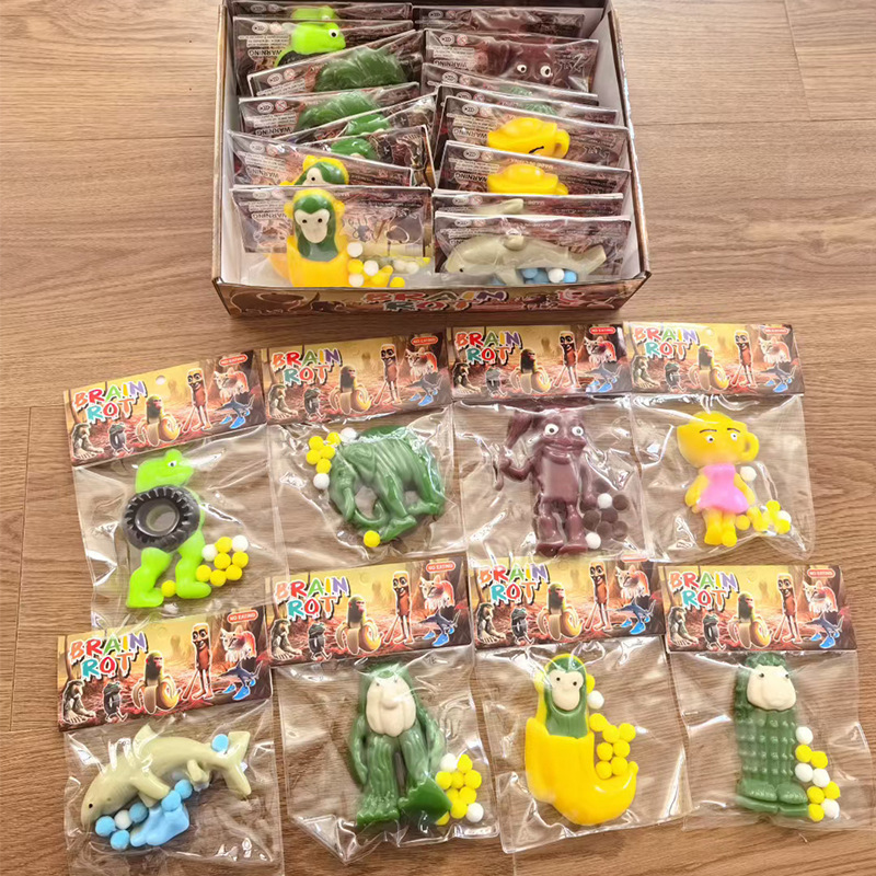 Cross-Border Hot Selling Tungtung Shanhaijing Pinch Music Decompression and Venting Kidsren's Toys Decompression Wooden Stick Man Wholesale Cross-Border Hot Selling Tungtung Shanhaijing Pinch Music Decompression and Venting Kidsren's Toys Decompression Wooden Stick Man Wholesale