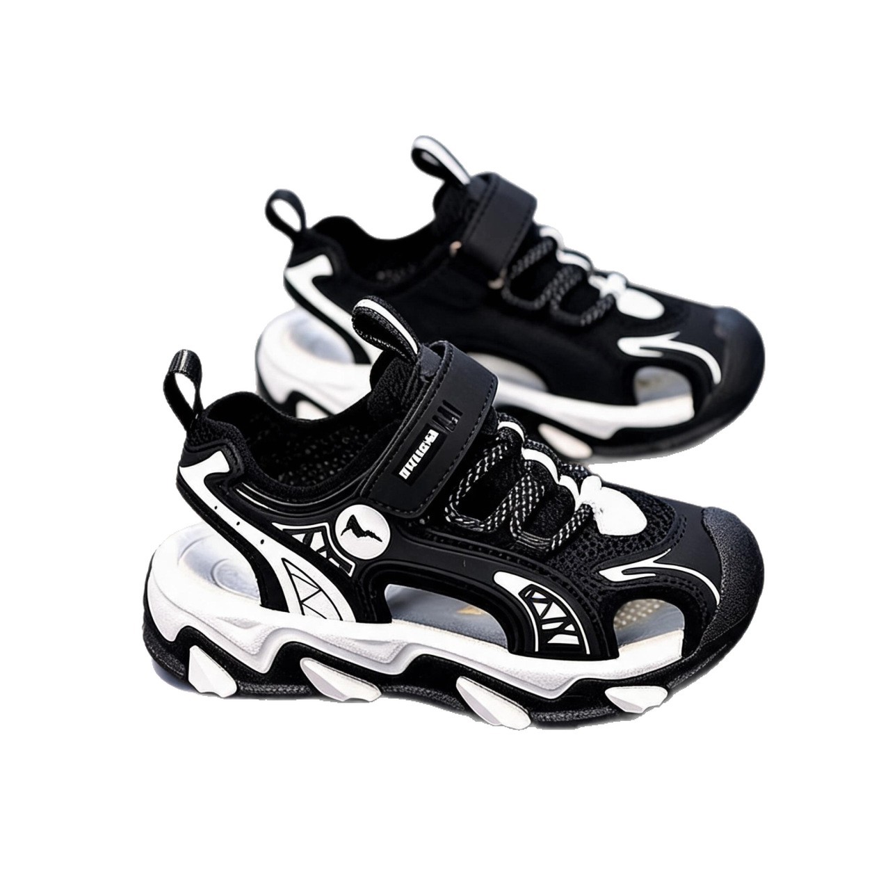 Sandalias para niños Baotou 2026 verano nuevo estilo de moda infantil zapatos casuales de malla transpirables zapatos de playa zapatillas image 6