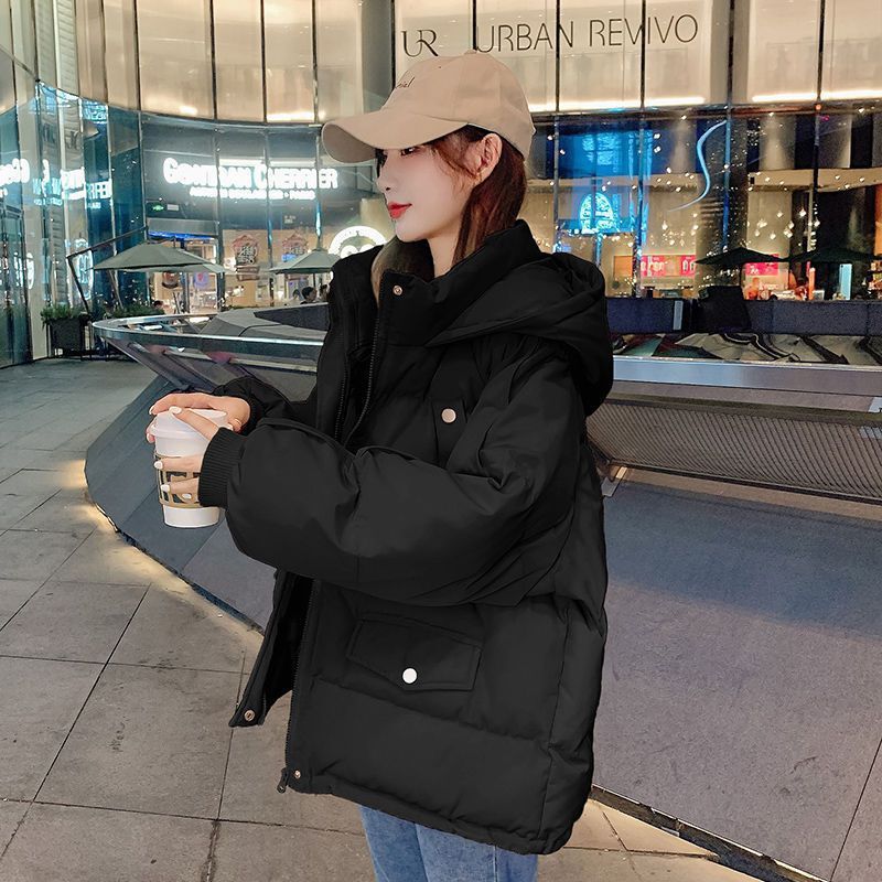 加厚面包服短款羽绒棉衣棉服女韩版宽松秋冬季外套棉袄2025年新款|undefined