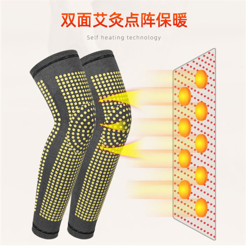 Mugwort Knee Guards Self-heating Moxibustion Physiotherapy for Men, Women, Middle-aged and Elderly Old Cold Legs Thickened Leg Guards and Knee Protective Covers