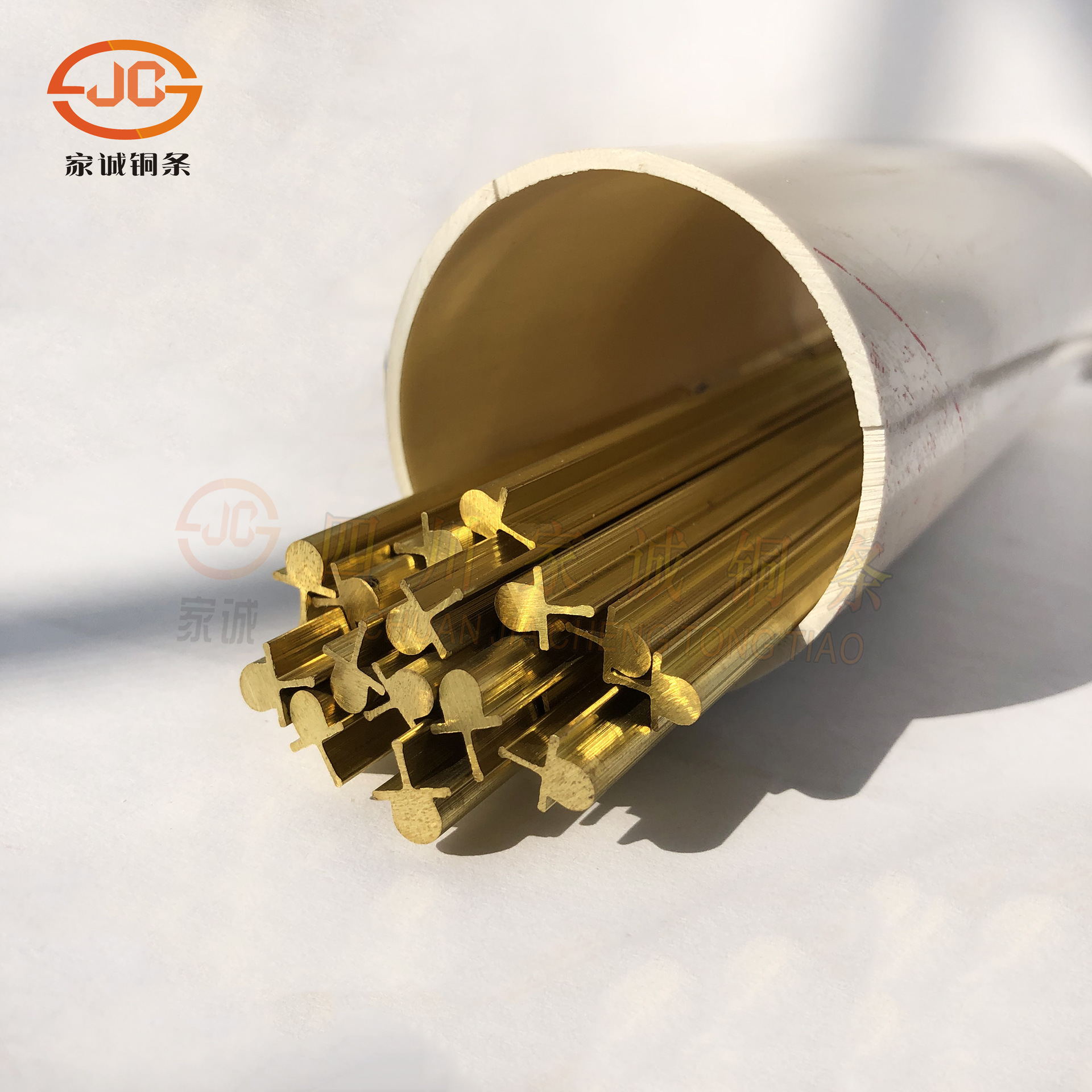 批发推拉门窗移门下轨道铜条 黄铜滑轨 门窗轨道铜条