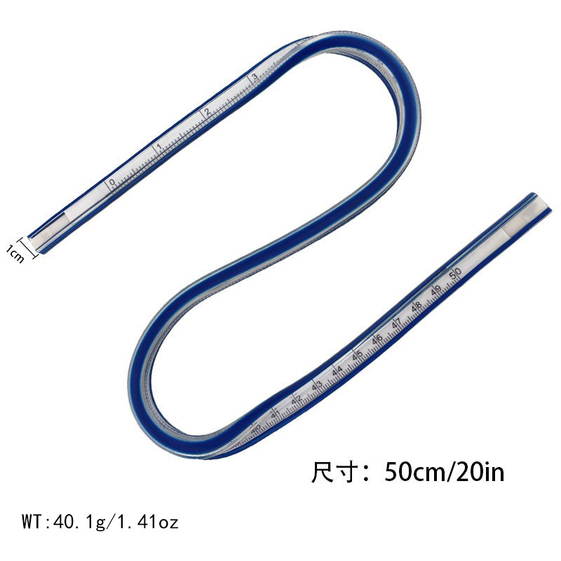 Serpiente gobernante serpiente gobernante arte dibujo diseño serpiente gobernante curva gobernante tablero 30/40/50/60cm