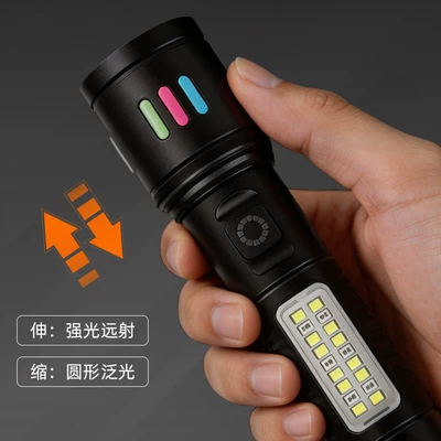 Cross-border white laser flashlight with UV fənərlər