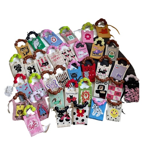 Plaid Phone Case Bag Women's Crossbody Bag Mini Small Bag Compact, Cute, Lightweight Four-Season Tote Knitted Bag