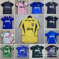 Джерси Stussy Stussy Бразилия Португалия Интер Милан Испания Фламенго Италия Мемориал Футбольная форма