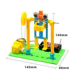 DIY parallel bar robot, primary school physics science and technology small handicrafts, scientific experiment model, children's toy wholesale