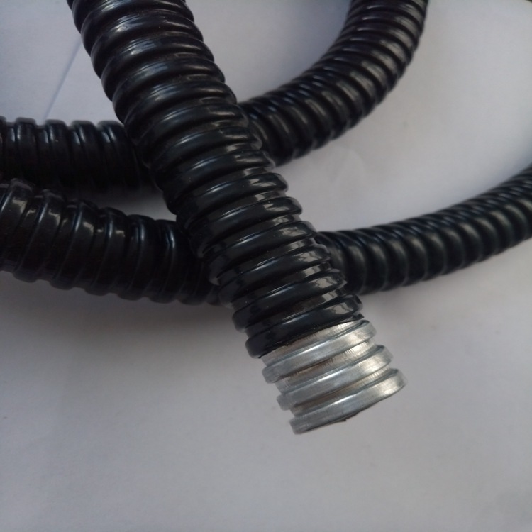 电缆保护用金属软管 穿线蛇皮管包塑金属软管厂家