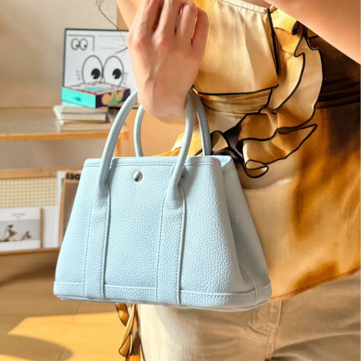 幸福小鹿花园包25TOGO荔枝纹女包包休闲单肩手提子母包手提包包女