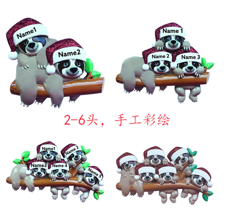 处理卡通树獭在树上