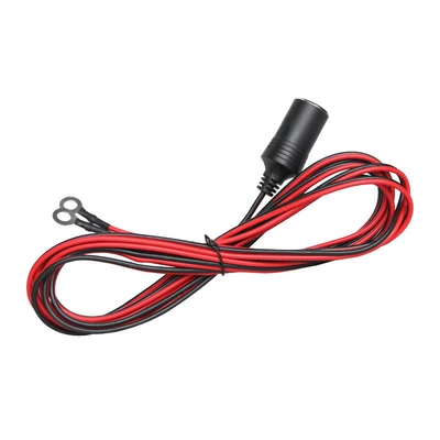 Car heater applicable current limiting line car battery turn cigarette lighter hole 12V/24V battery connecting line (Siqaret yandırıcısı) - 1-m-current-limiting-line
