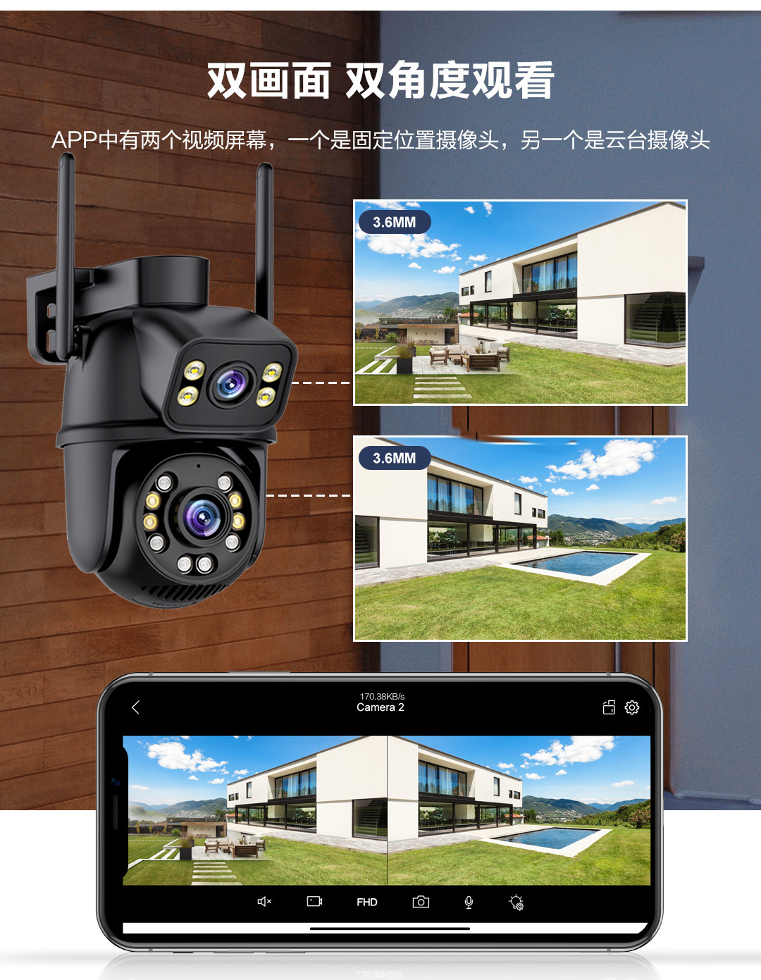 高清监控摄像头