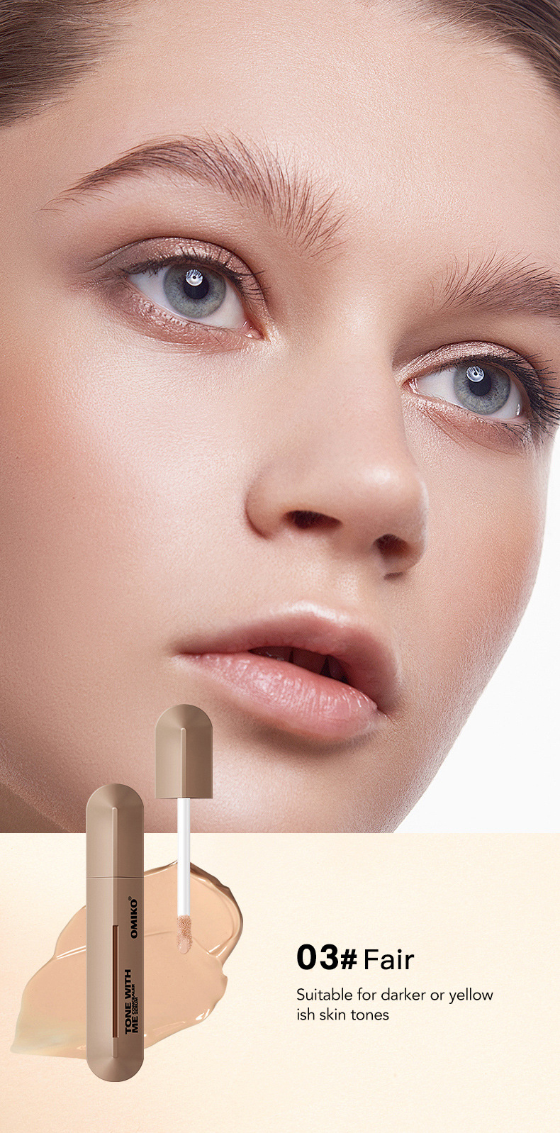 OMIKO Inglés Natural Brilliant Concelador