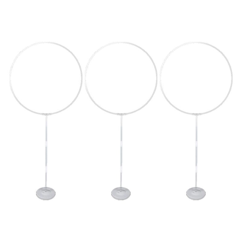 Round Air Ring Balloon Bracket Birthday Wedding Balloon Decoration Road Guide Balloon Tow Rod Balloon Ring Column