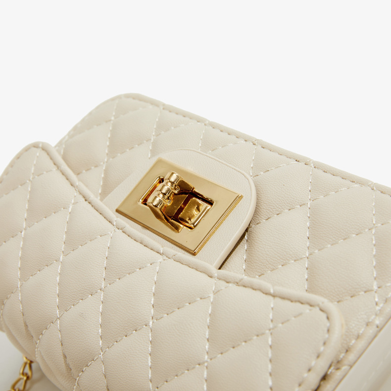 Women's Crossbody Small Square Bag In Pu Leather Fashion Handbag_voghion.com