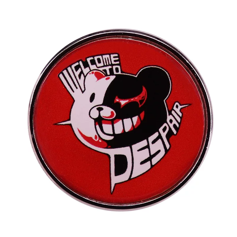 Бар-мячи, игра-приключение, броши "Welcome to Despair" значок-брошь