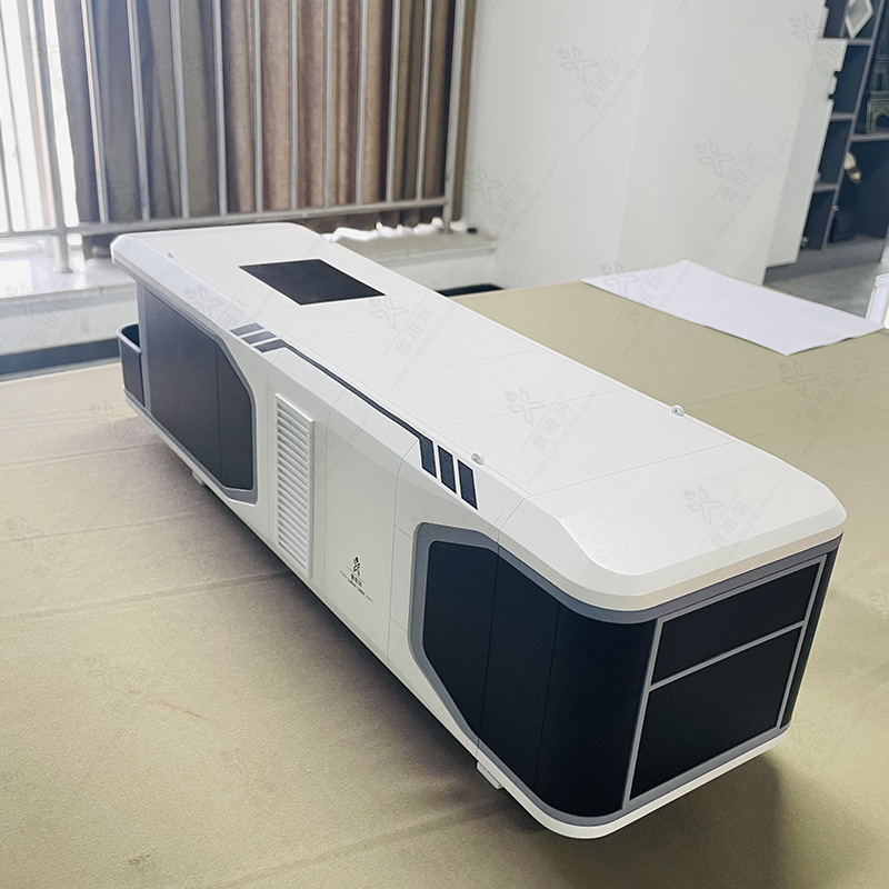 Impresión 3D 1: 20 Modelo de cápsula espacial simulado Modelo de construcción prefabricado de cápsula espacial