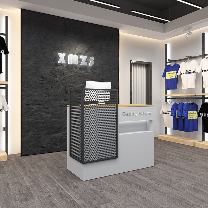 Bar Cajero Minimalista Tienda de conveniencia Moderna Salón de belleza Barbería Tienda de ropa Mini mostrador Recepción