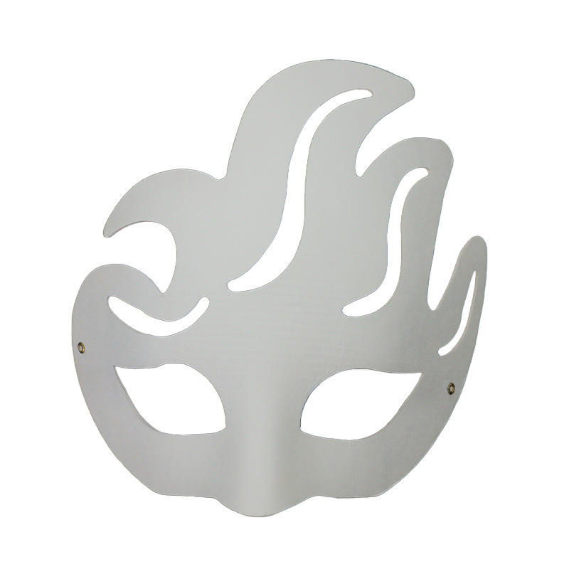 Máscara de pulpa en blanco de bricolaje Máscara pintada a mano en blanco para hombres y mujeres