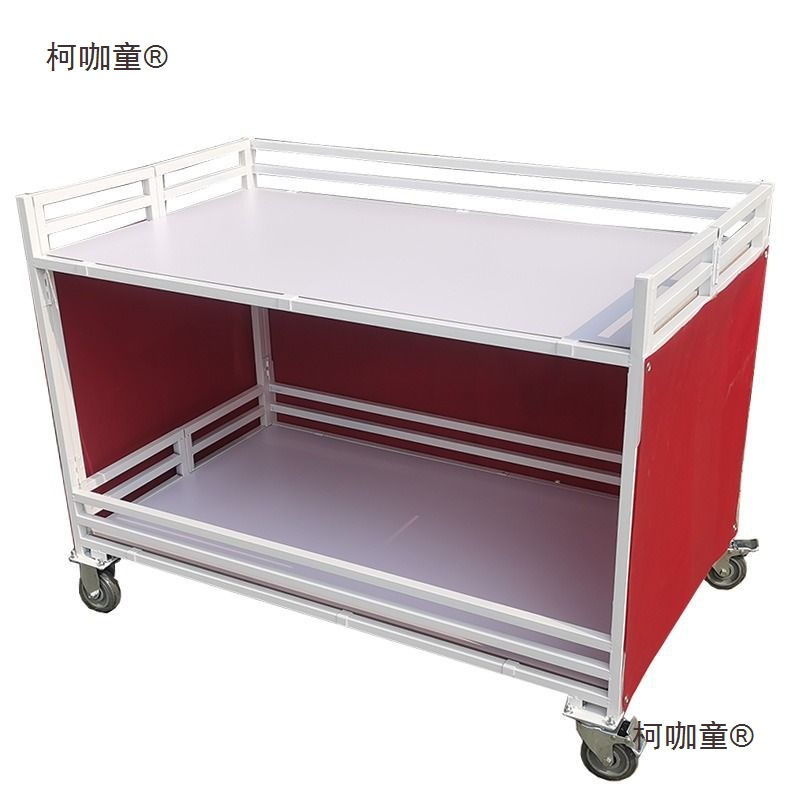 户外促销台超市折叠摆摊花车地摊货展架移动卖货夜市便携小麦太保