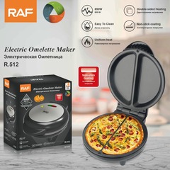 RAFは電気パイを深めます。ピザ機のフライパンの両面加熱焼き機のクレープ機のサンドイッチのトースターです。