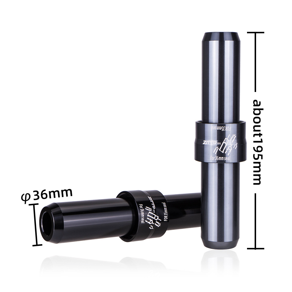 Tocador de bicicleta de montaña, horquilla delantera, sello de aceite, sello de polvo, herramienta de instalación, entrada y mantenimiento 32/34/35/36/38/40