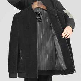 薄款爸爸外套春秋正品夏季保暖爷爷春装男士新款外套老年人衣服
