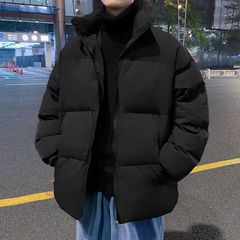 綿入れの男性は冬に綿入れのコートを厚くしてトレンドがゆるい立襟を厚くして保温パンのジャケットの綿服の男性を厚くする