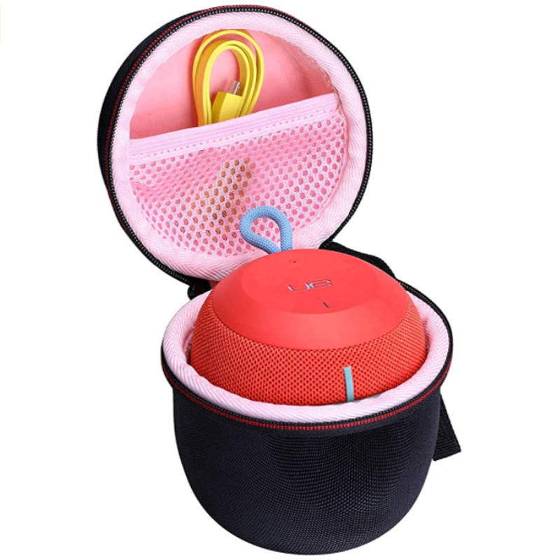 eva Cylindrical Audio Bag for Logitech UE WONDERBOOM Portable Bluetooth Speaker Bag Speaker Protective Cover