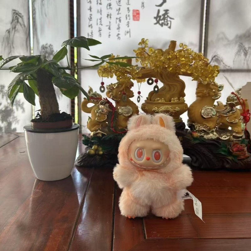 高品质盲盒国版现货labubu拉布布三代3.0跨境直播间专供毛绒挂件|undefined