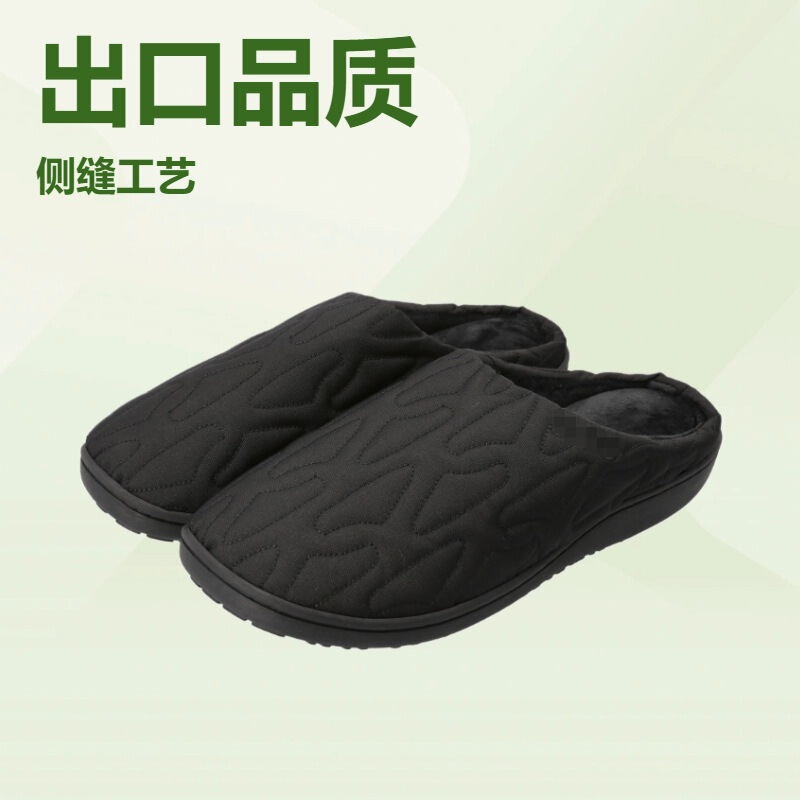 Cross-Border E-Commerce Amazon Subu Slippers down Cloth Quilted Cotton Embroidered Memory Foam Indoor Slippers Cross-Border E-Commerce Amazon Subu Slippers down Cloth Quilted Cotton Embroidered Memory Foam Indoor Slippers
