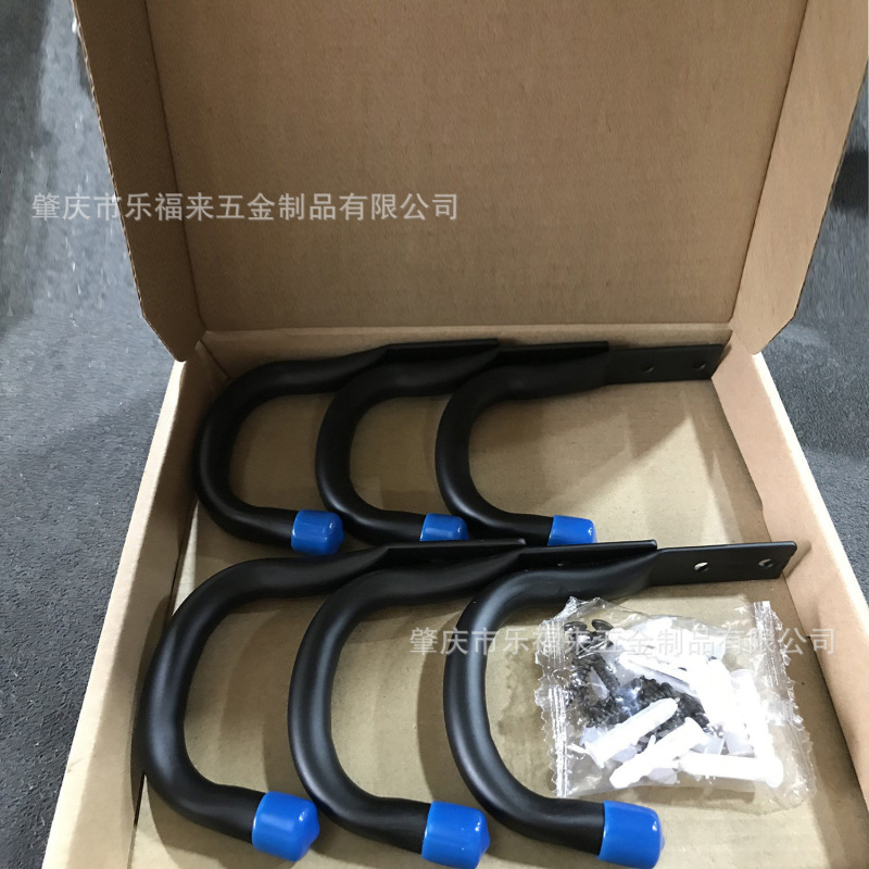 フックセット ガレージフック 6個パック 自転車フック ガレージ収納フック マッチングネジ 壁掛け|undefined