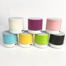 A9大裂纹蓝牙音响插卡U盘音响迷你低音炮led发光小音箱小钢炮