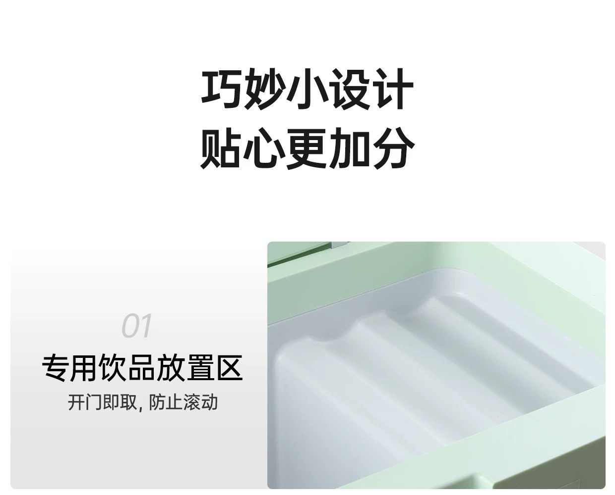 Hck Husky Car Refrigerator 16L Retro Camping Fresh-Keeping Outdoor Mini Refrigerator Matte Mint Green