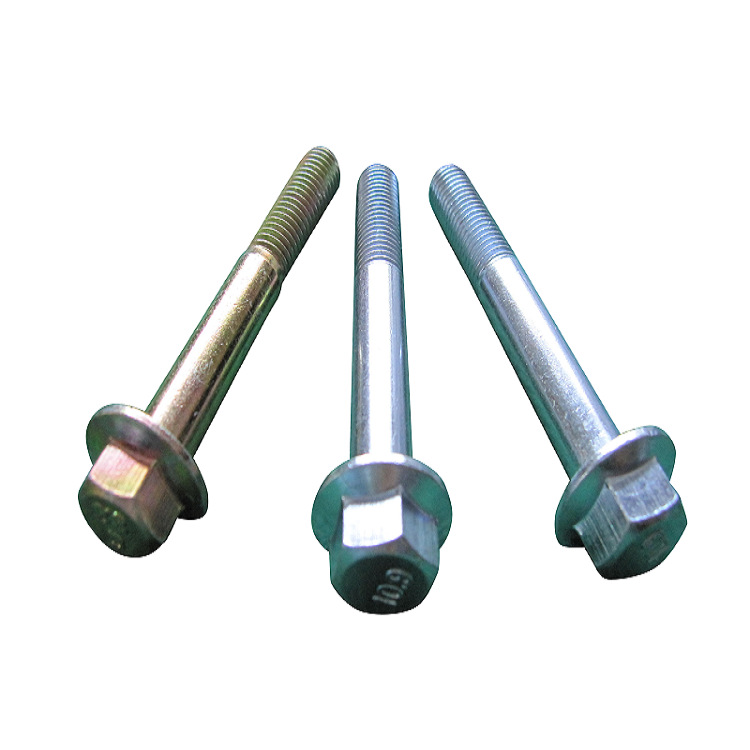 厂家生产推杆汽车标准件,法兰面螺栓,非标螺栓,非标件 六角螺栓