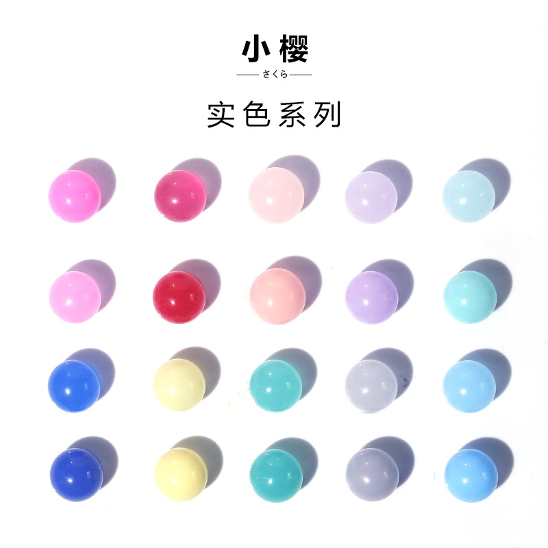 Cross-border Amazon ready-to-use odorless solid color color essence diy glue uv glue color mixing pigment color essence