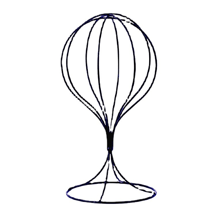 Factory in stock supply wrought iron hat display stand clothing store hat holder cheap practical cost-effective black and white multi-color Factory in stock supply wrought iron hat display stand clothing store hat holder cheap practical cost-effective black and white multi-color