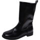 Fashion Medium Thick Bottom Thick Heel Boots Women's 2024 New Korean Style Internet Celebrant Fashion Casual Handsome Motorcycle Boots Trend
