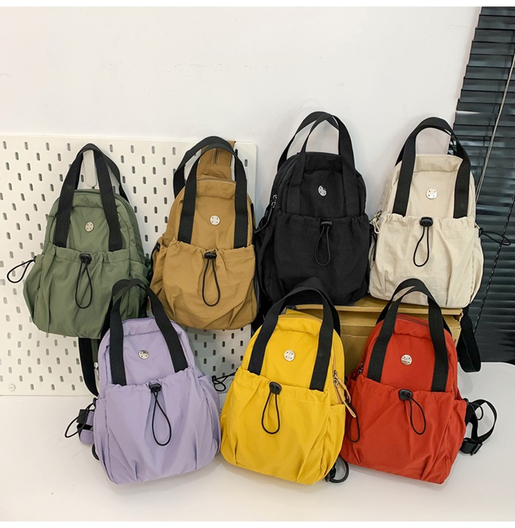 Backpack Men's And Women's 2025 Multifunctional Breast Bag Lightweight Nylon Cloth Bag Single Shoulder High Value Work Commuter Messenger Bag_voghion.com