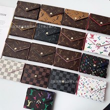 欧美高档皮质卡包卡夹零钱包奢华潮牌证件包收纳包硬币包银行卡套