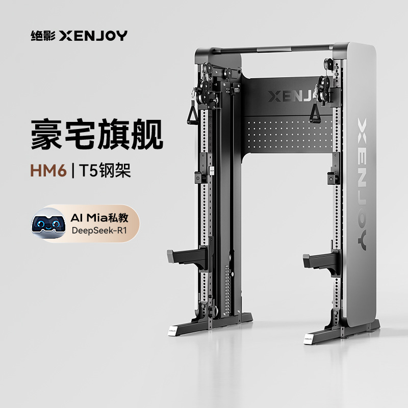 Jueying Xenjoy Comprehensive Multi-Functional Strength Training Device, Home All-In-One Aerobic and Anaerobic Fitness Equipment
