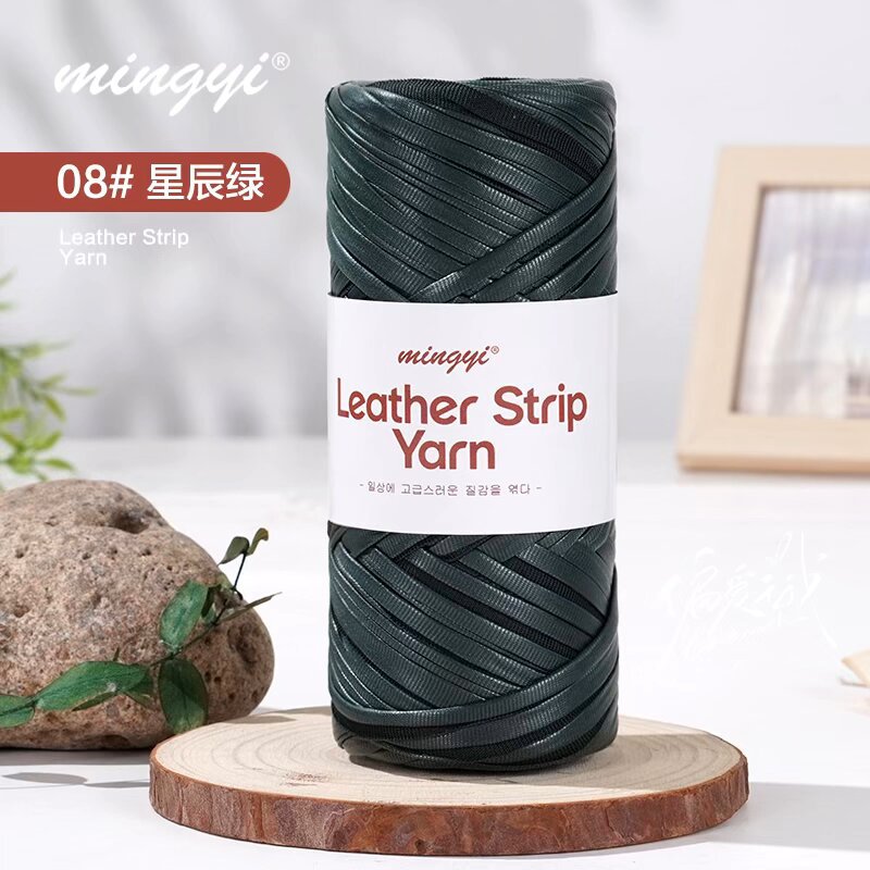 Hilo de Cuero para Tejido, Tejido a Mano para Bolsos DIY