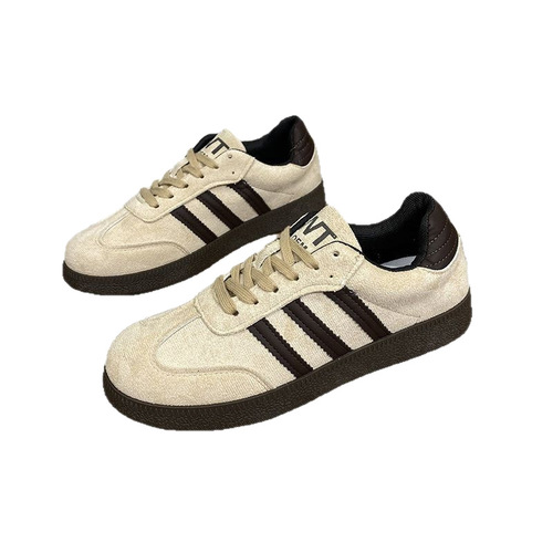 Bestselling Retro German Training Shoes for Women, Versatile, Breathable, Casual, Niche Sports Sneakers for Women, Single Shoes