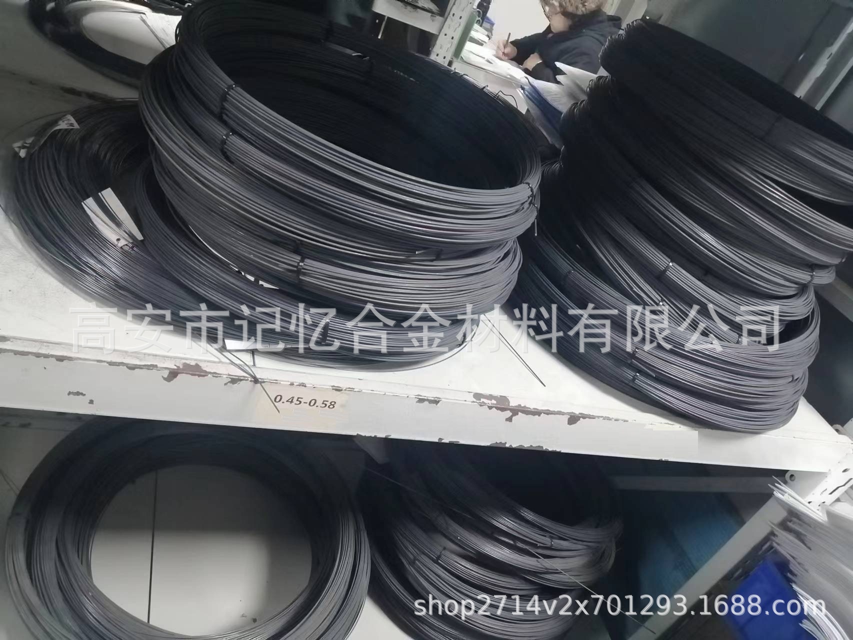 厂家直销超弹镍钛合金记忆钢丝 直线高弹性 钓虾天秤用记忆合金