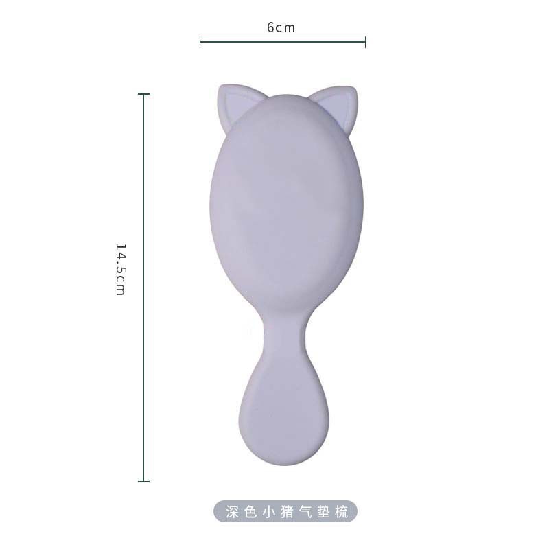 Dibujos Animados DIY crema pegamento masaje cojín de aire peine mini lindo hecho a mano airbag peine regalo para novias