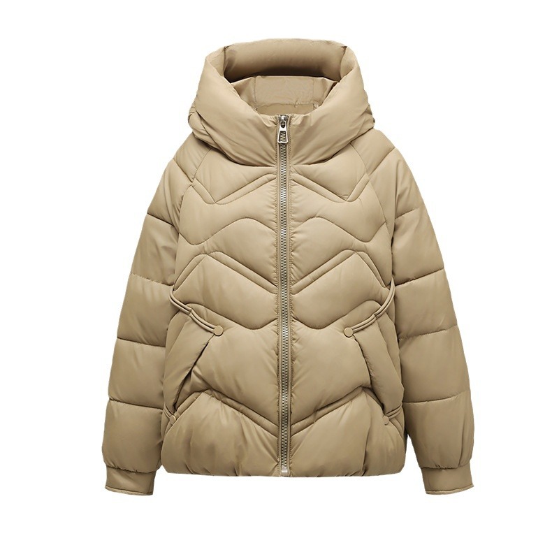 Women's Clothing Warm jacket cotton jacket for women short autumn and winter Korean loose cotton jacket padded jacket thickened cotton jacket for women_voghion.com