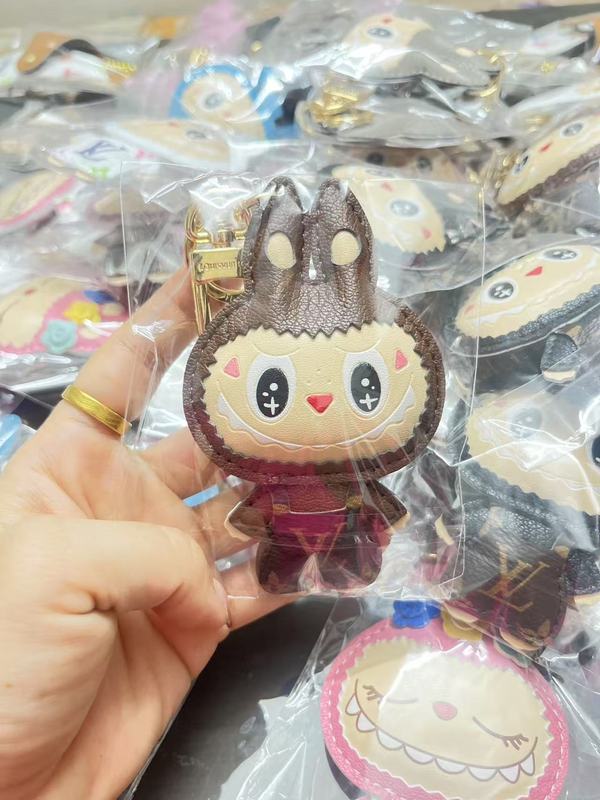金属超迁皮钥匙扣挂件labubu卡通创意情侣钥匙扣钥匙扣小礼品配件|undefined
