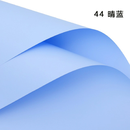 44 azul claro; 56cm,20 hojas