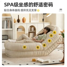 人类狗窝沙发床沙发懒人卧室网红巨大折叠阳台榻榻米可折叠单人床